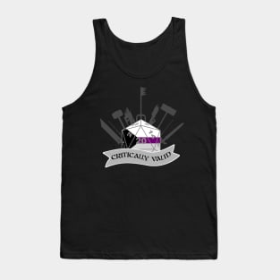 Critically Valid: Demisexual Pride Tank Top